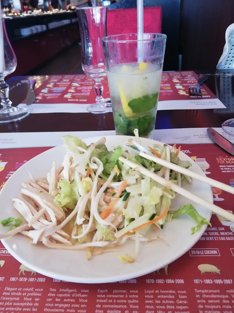 Salade Chinoise Au Poulet
